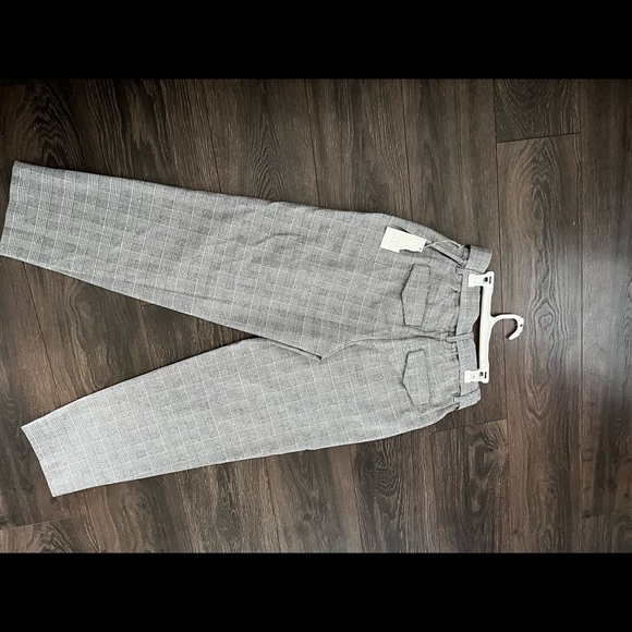 Plaid Gray dress pants - Picture 3 of 4